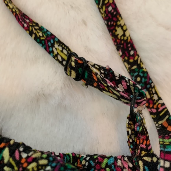 🌺 2 for $23🌺 NWOT-Jewel Toned Mini Sun Dress-adjustable straps & OTS sleeves - Picture 8 of 12